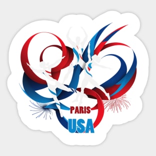 Paris Olympics 2024 Sticker